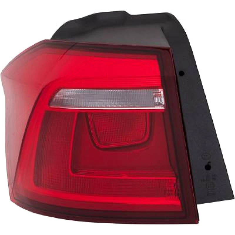 DIEDERICHS 2216790 Rear light Right, without bulb holder, Outer section-image-20859118