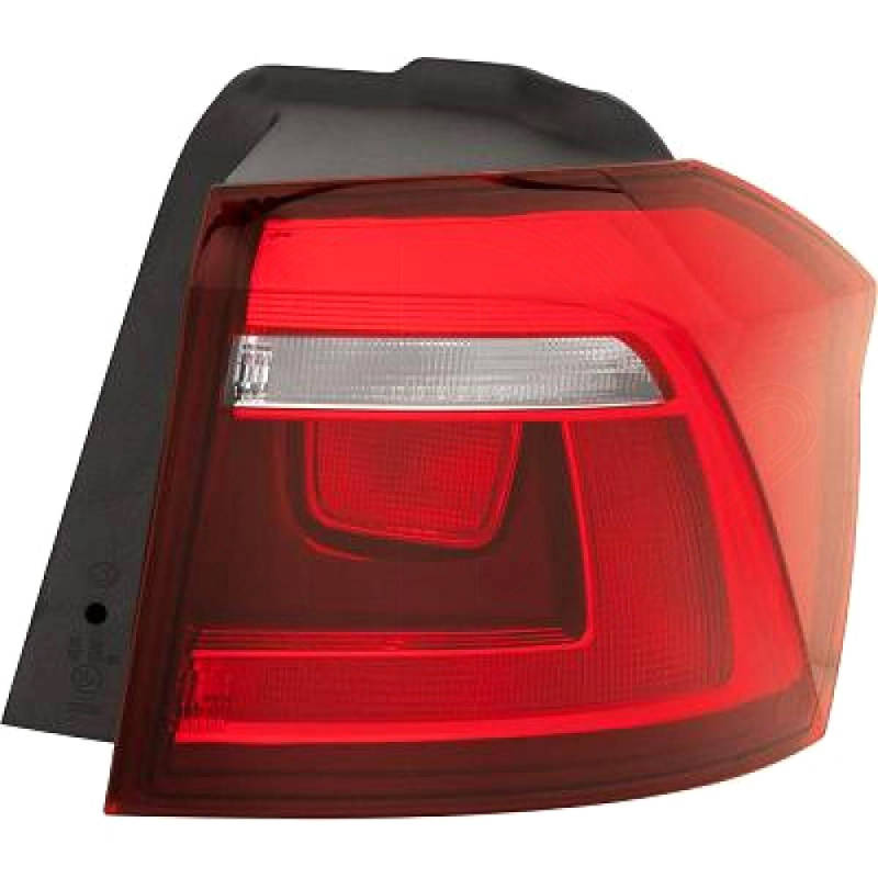 DIEDERICHS 2216792 Rear light Right, without bulb holder, Outer section-image-20859120