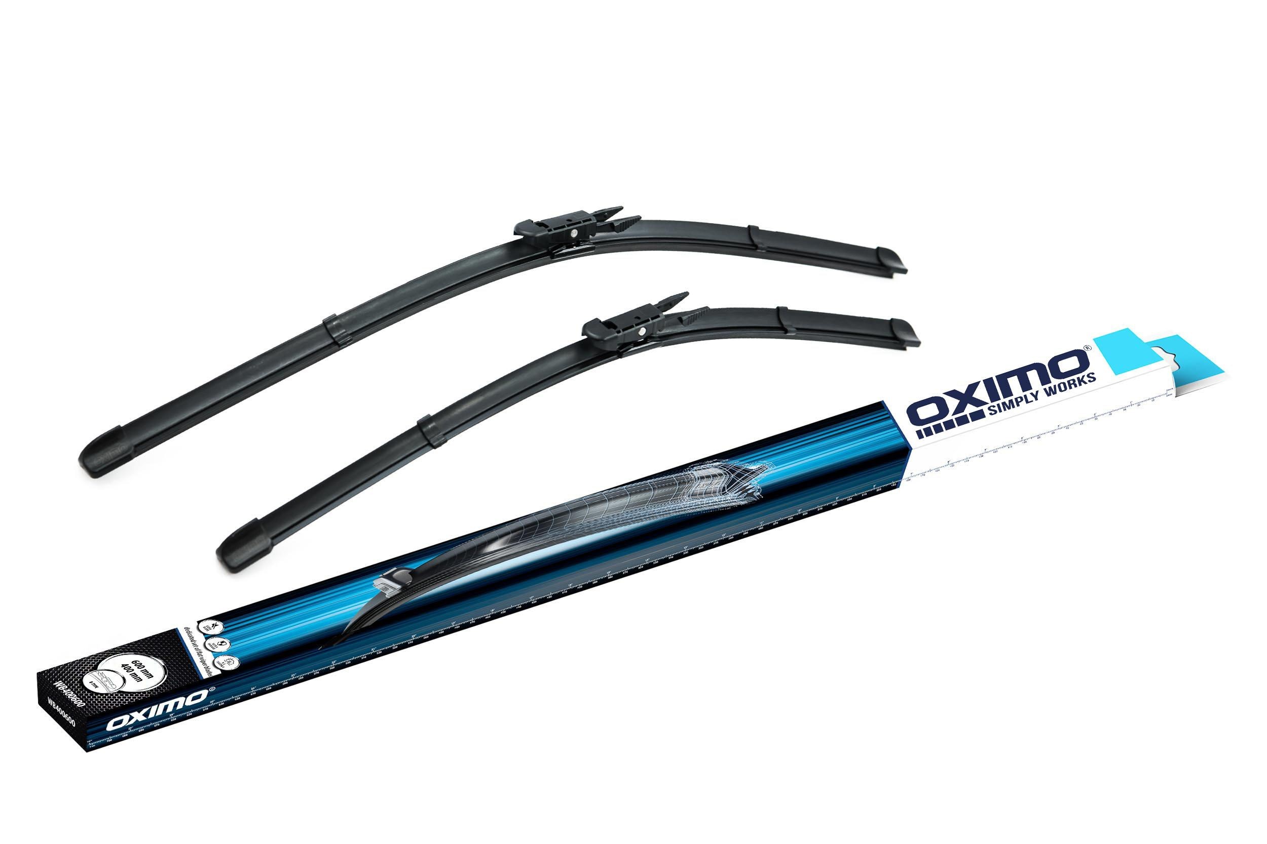OXIMO WB400600 Wiper blade SIMPLY WORKS Front, 400mm, Bracket wiper blade-image-20944413