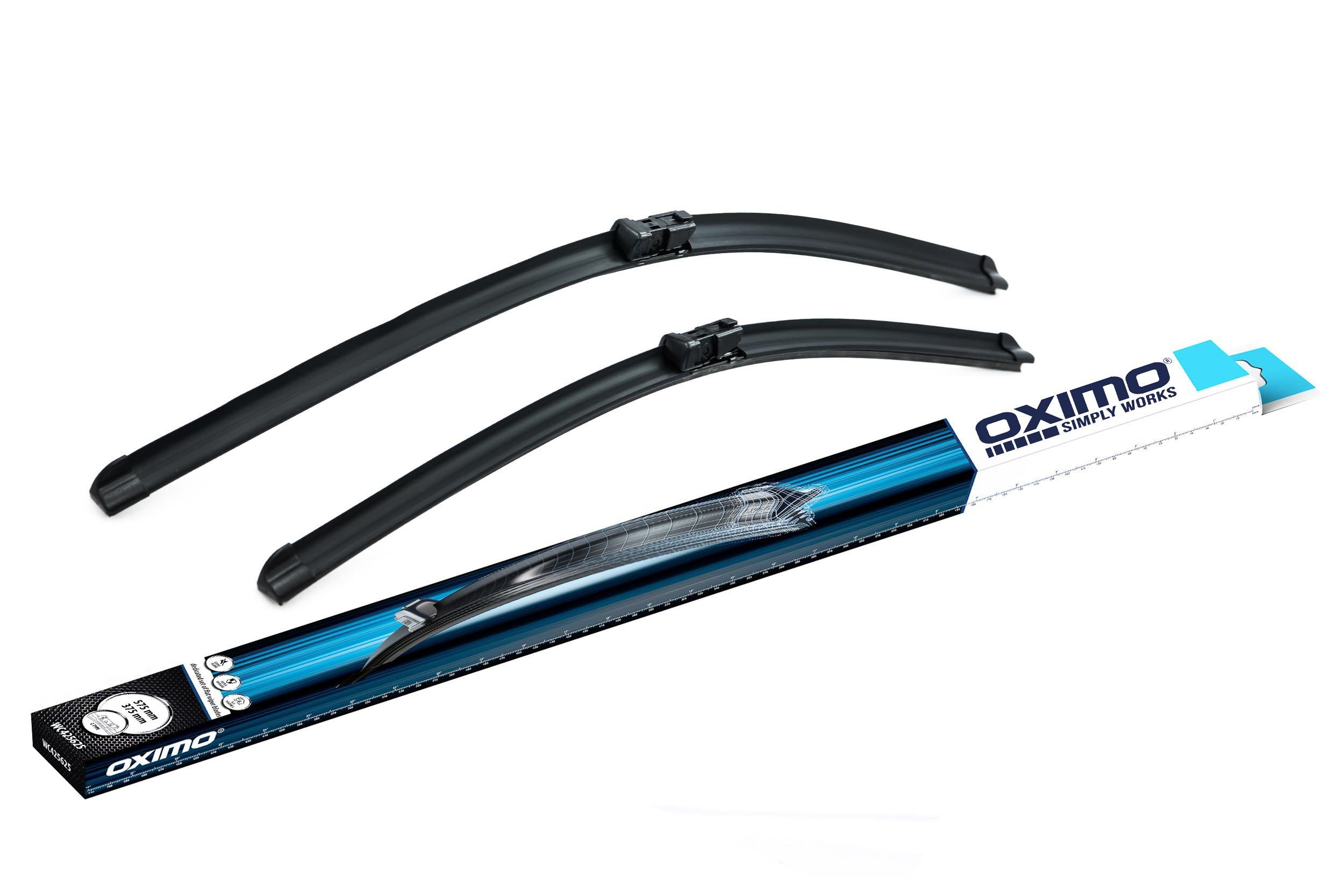 OXIMO WC425625 Wiper blade SIMPLY WORKS Front, 375mm, Bracket wiper blade-image-20944415