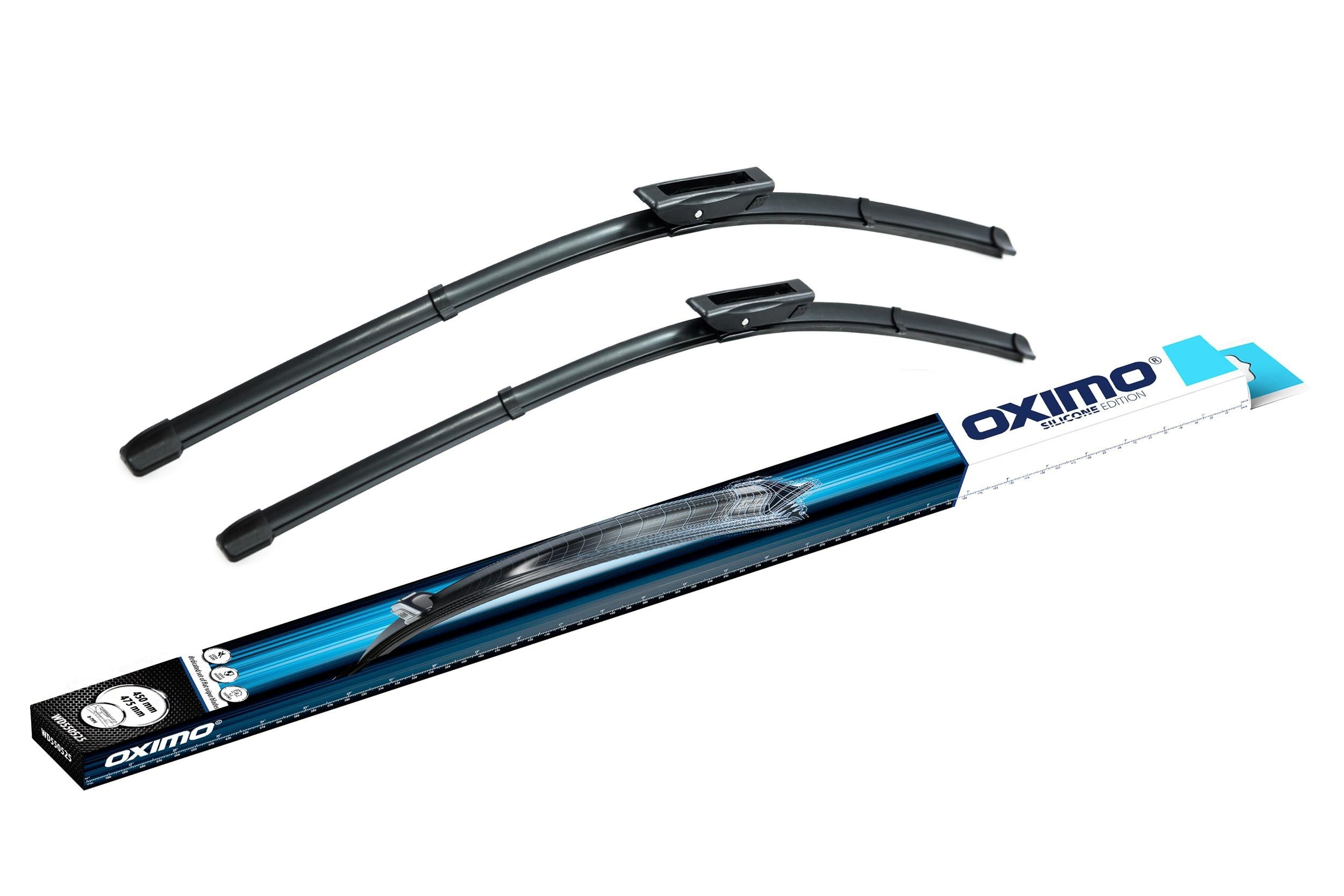 OXIMO WD550525 Wiper blade SIMPLY WORKS Front, 475mm, Bracket wiper blade-image-20944418