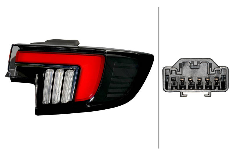 HELLA 2SK 014 994-121 Rear light Right, Outer section, LED-image-21474274