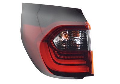 VAN WEZEL 2533921 Rear light Left, with bulb holder, Outer section, WY21W-image-21479254