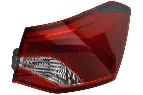 JOHNS 32 25 88-1 Rear light Right, without bulb holder, Outer section-image-21490674