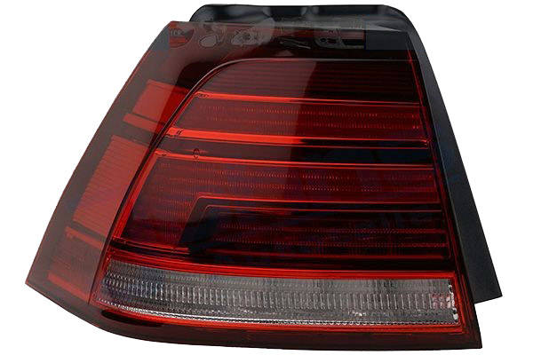 JOHNS 95 45 87-3 Rear light Left, with bulb holder, Outer section, LED-image-21490753