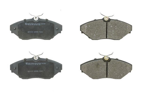 AISIN Kit pastiglie freno BPMM-7000 MAHINDRA: Goa / Scorpio SUV