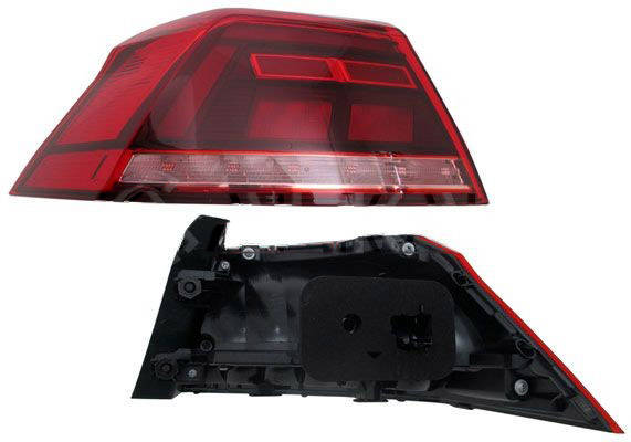ALKAR 2239118 Rear light Left, without bulb holder, LED-image-21506121