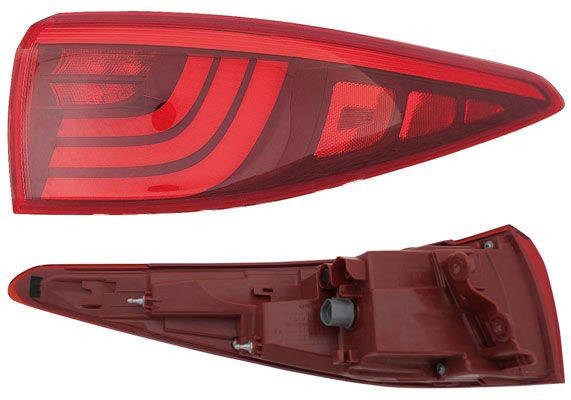 ALKAR 2244655 Rear light Right, without bulb holder, LED-image-21506128