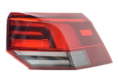 VAN WEZEL 5711922M Rear light Right, with bulb holder, Outer section, LED-image-21889644