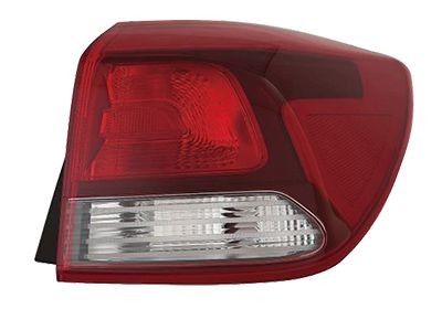 VAN WEZEL 8327922 Rear light Right, with bulb holder, Outer section-image-21889796