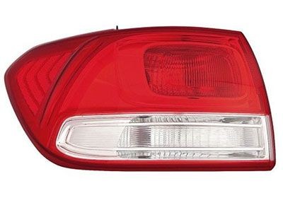 VAN WEZEL 8390931 Rear light Left, without bulb holder, Outer section, P21/5W-image-21889801