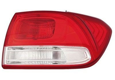 VAN WEZEL 8390932 Rear light Right, without bulb holder, Outer section, P21/5W-image-21889802
