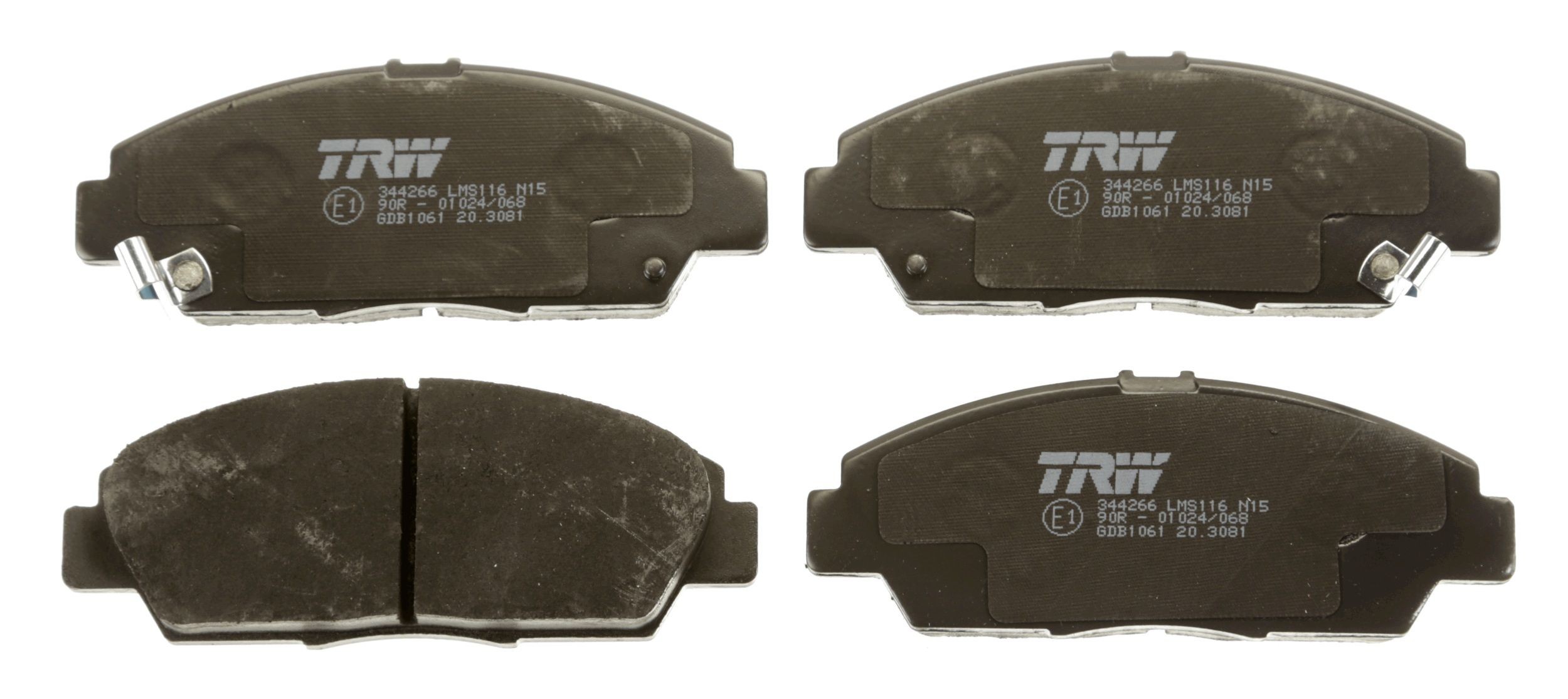Trw Gdb1061 Placute Frana Cu Avertizare Acustica Uzura