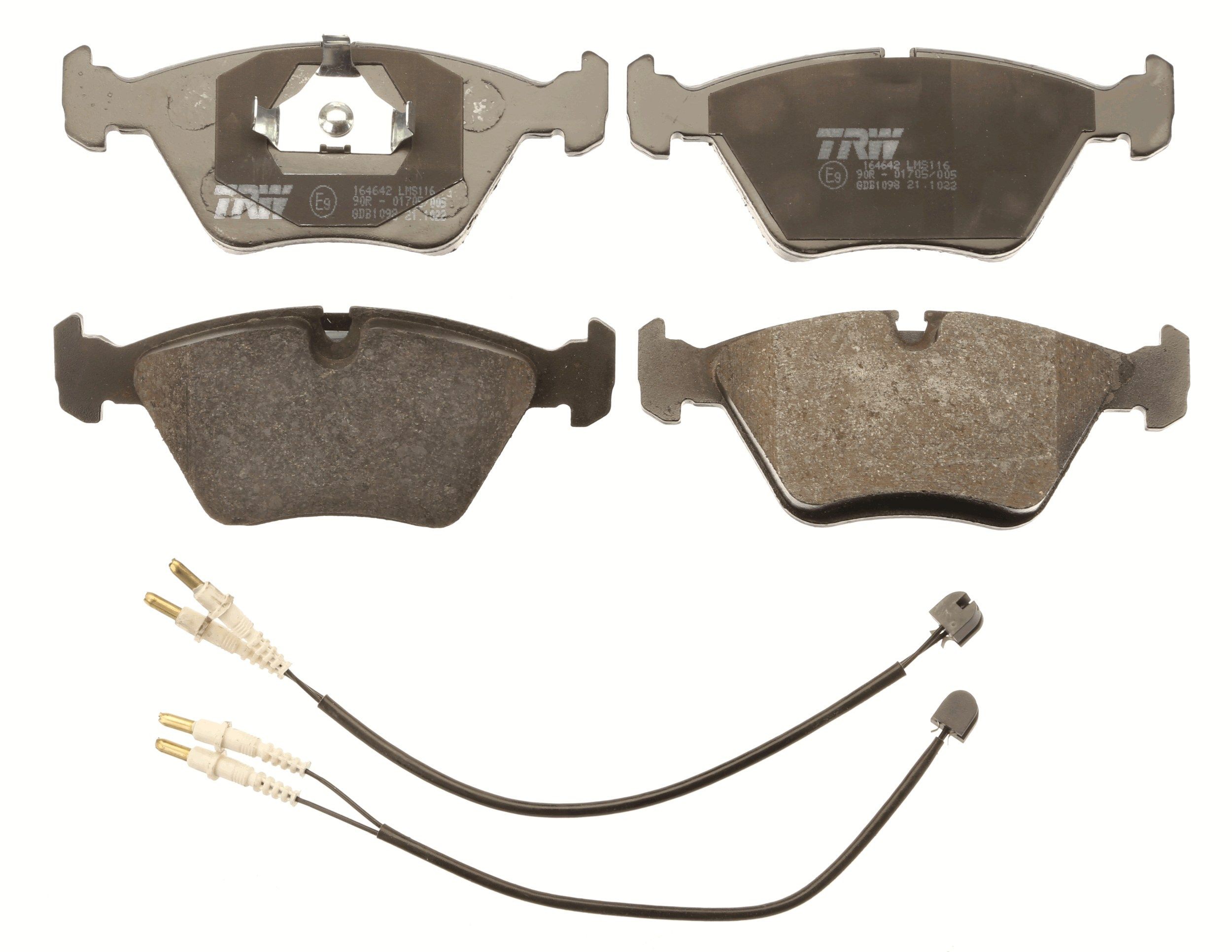 TRW GDB1098 Kit pastiglie freno Con contatto segnalazione usura