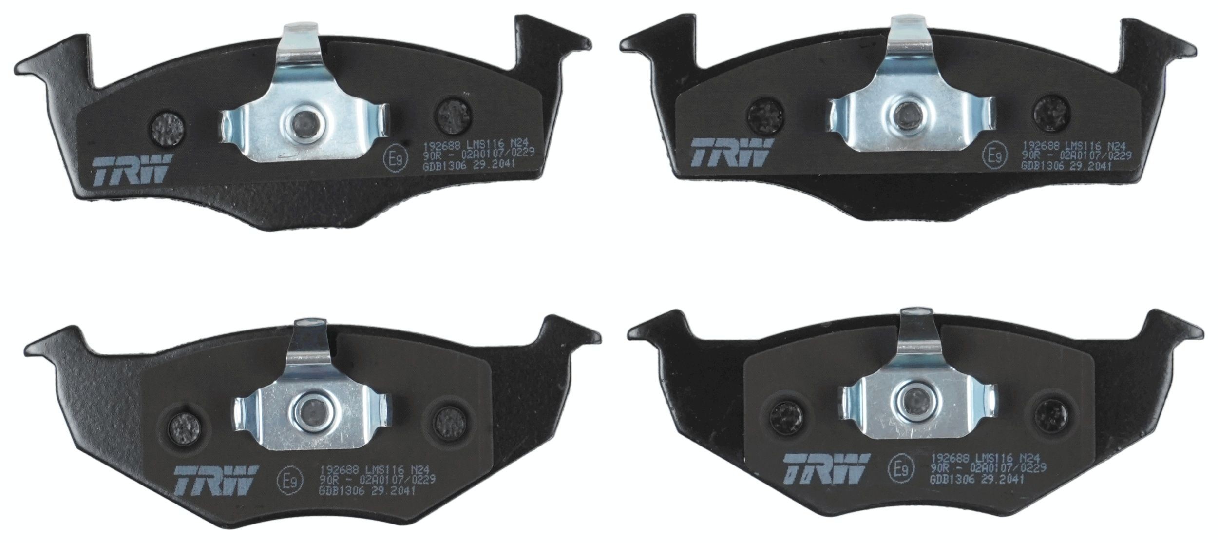 Trw Gdb1308 Placute Frana Cu Avertizare Acustica Uzura
