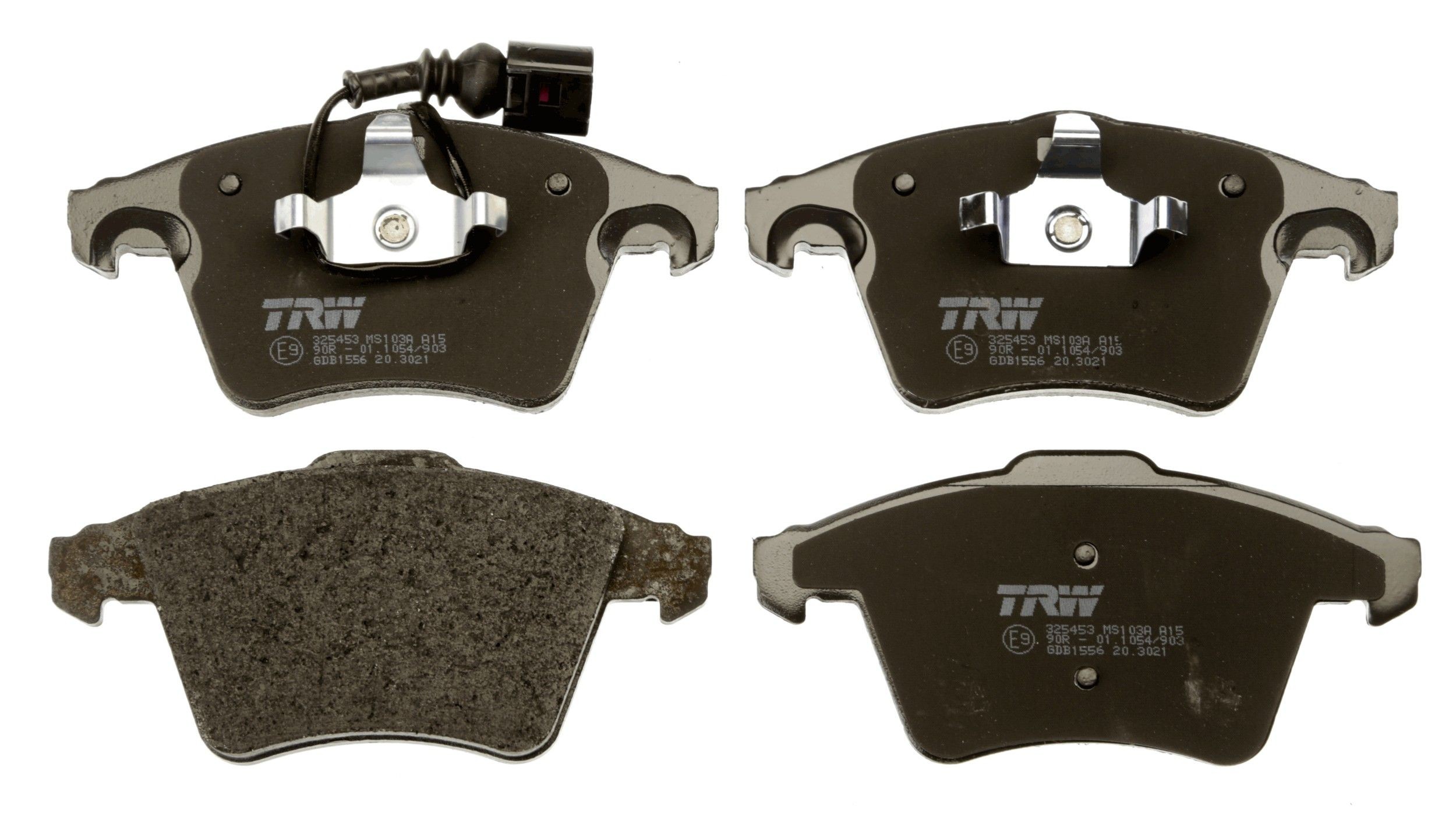 Trw Gdb1556 Placute Frana Inclusiv Contact Avertizare Uzura