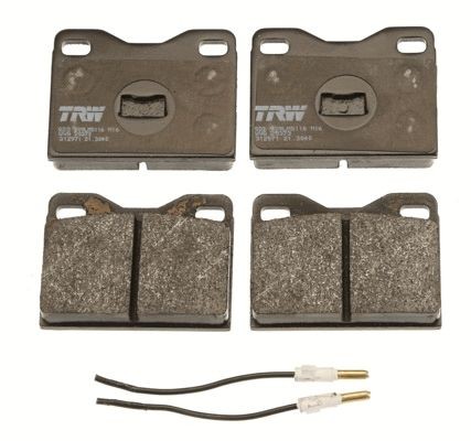 Trw Gdb909 Placute Frana Inclusiv Contact Avertizare Uzura