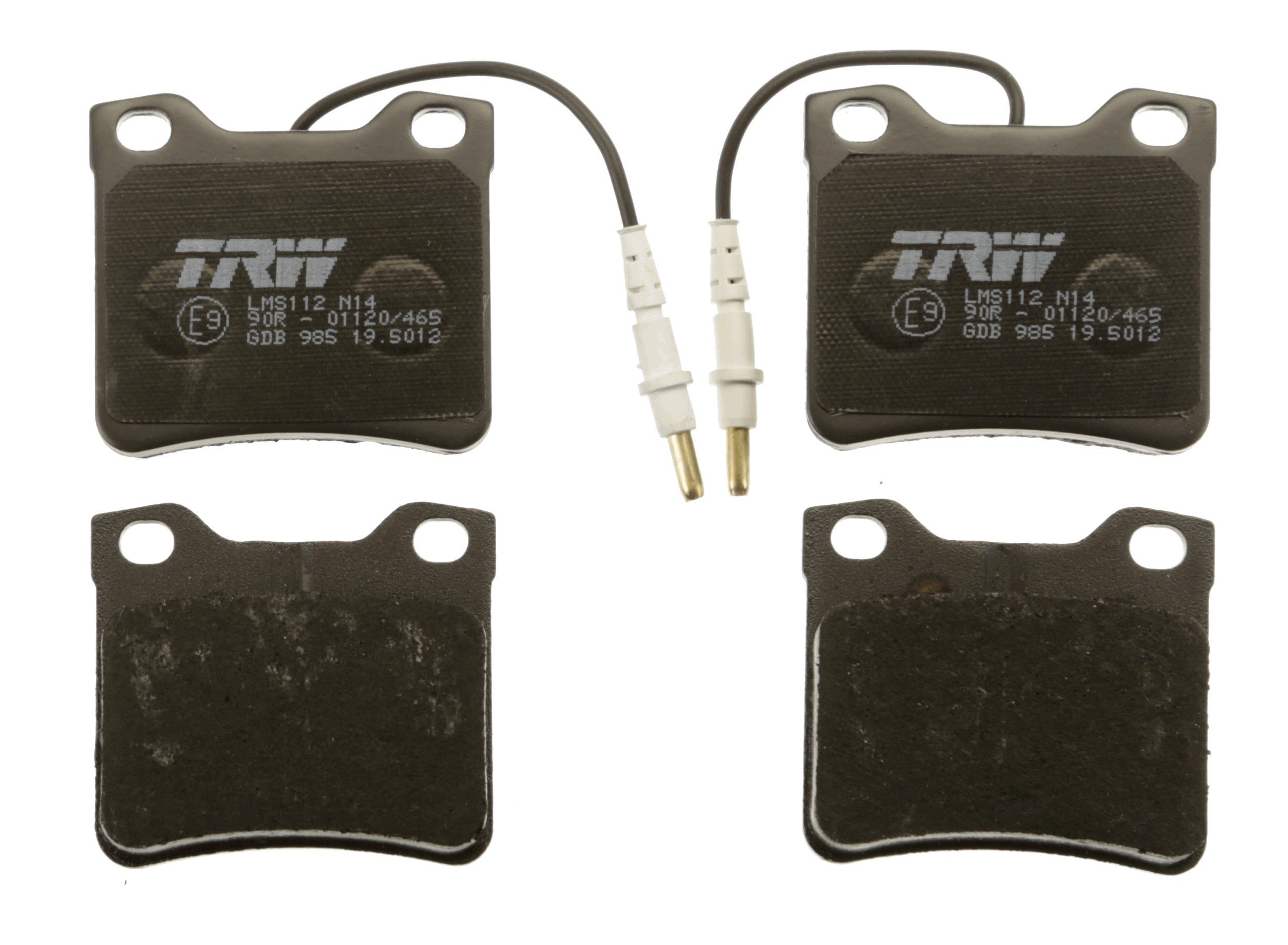 Trw Gdb985 Placute Frana Inclusiv Contact Avertizare Uzura