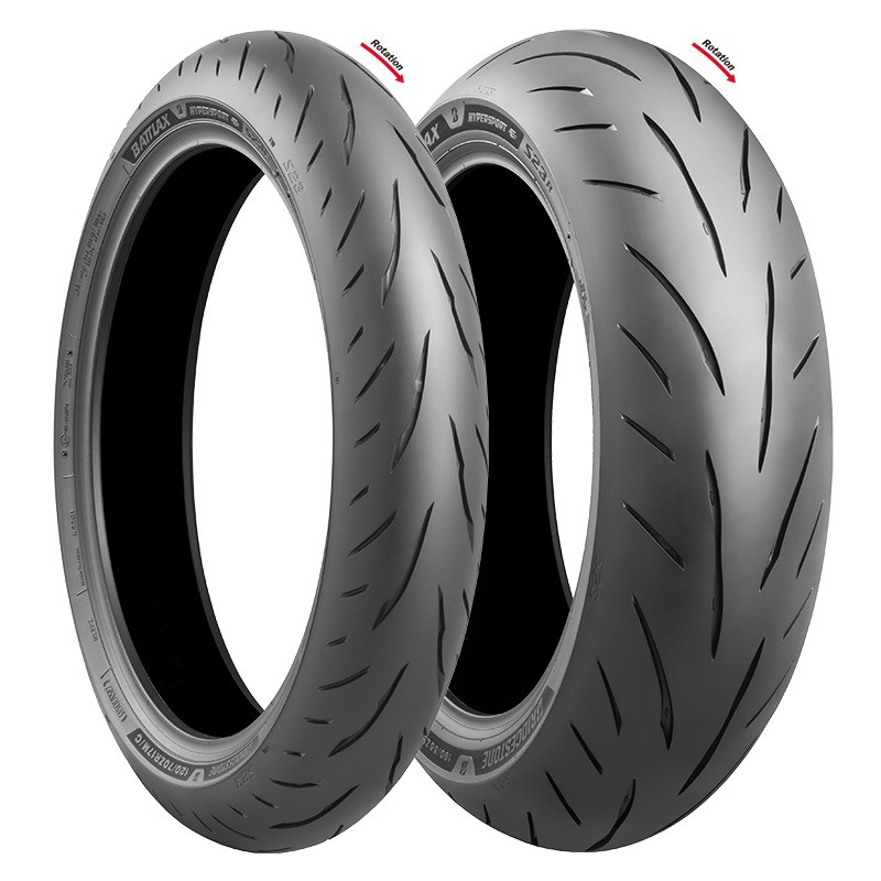 COPPIA GOMME BRIDGESTONE 120/70-17 S23 (G) + 200/55-17 S23 - Immagine 13