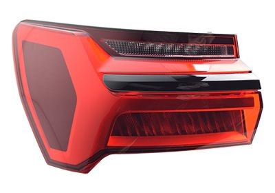 VAN WEZEL 0363921U Rear light Left, with bulb holder, Outer section-image-22282258