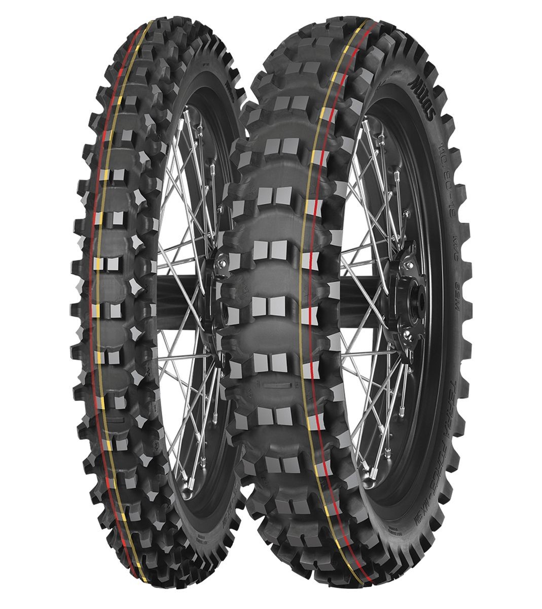 GOMME PNEUMATICI MITAS 60/100-12 36J TERRA FORCE-MX SM (NHS) - Immagine 5