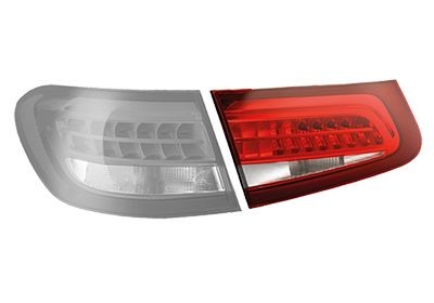 VAN WEZEL 3074923U Rear light Left, with bulb holder, Inner Section-image-22781235