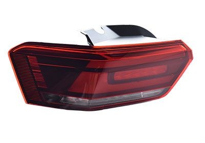 VAN WEZEL 5713921U Rear light Left, with bulb holder, Outer section-image-22781453