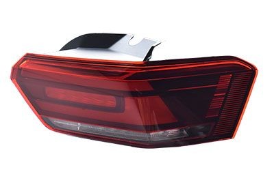 VAN WEZEL 5713922U Rear light Right, with bulb holder, Outer section-image-22781454