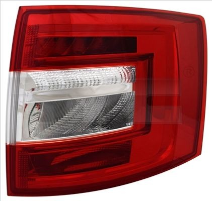 TYC 11-14596-06-2 Rear light Left, without bulb holder-image-22784835