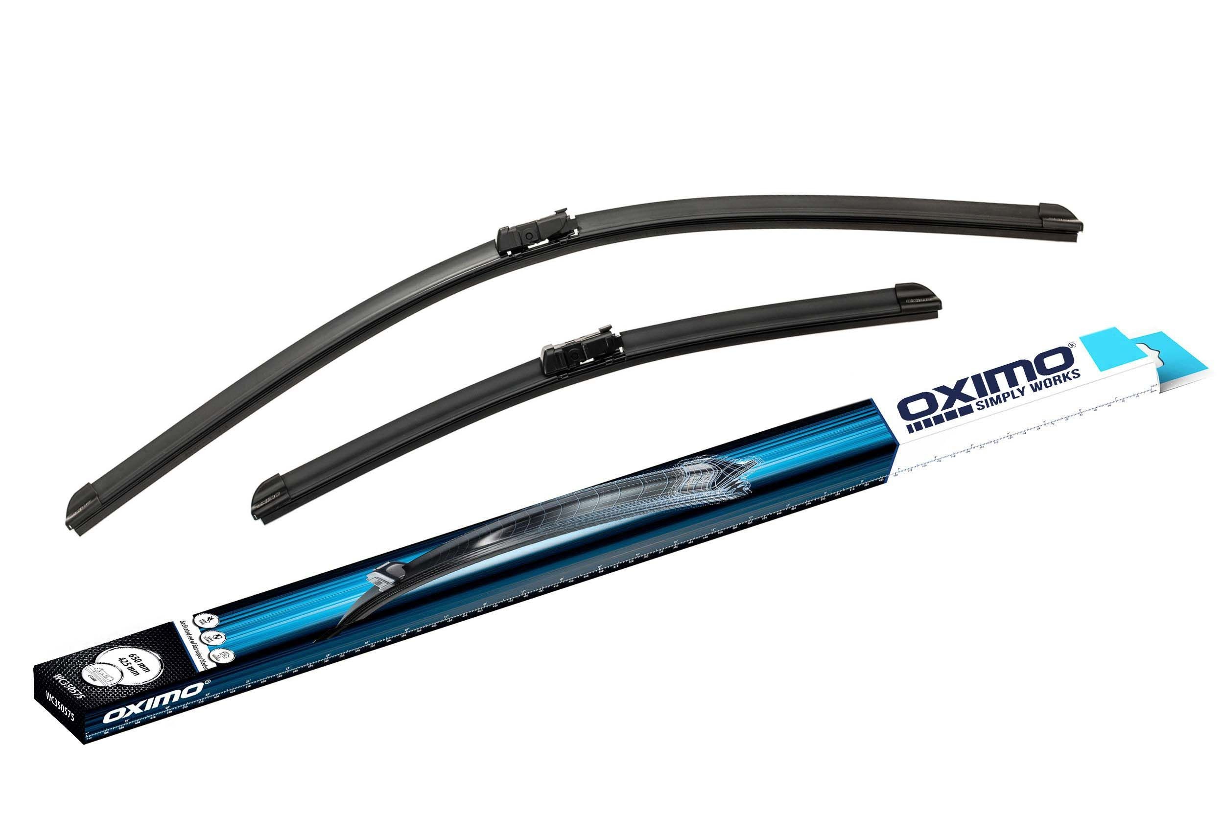 OXIMO WC350575 Wiper blade SIMPLY WORKS Front, 425mm, Flat wiper blade-image-22935740