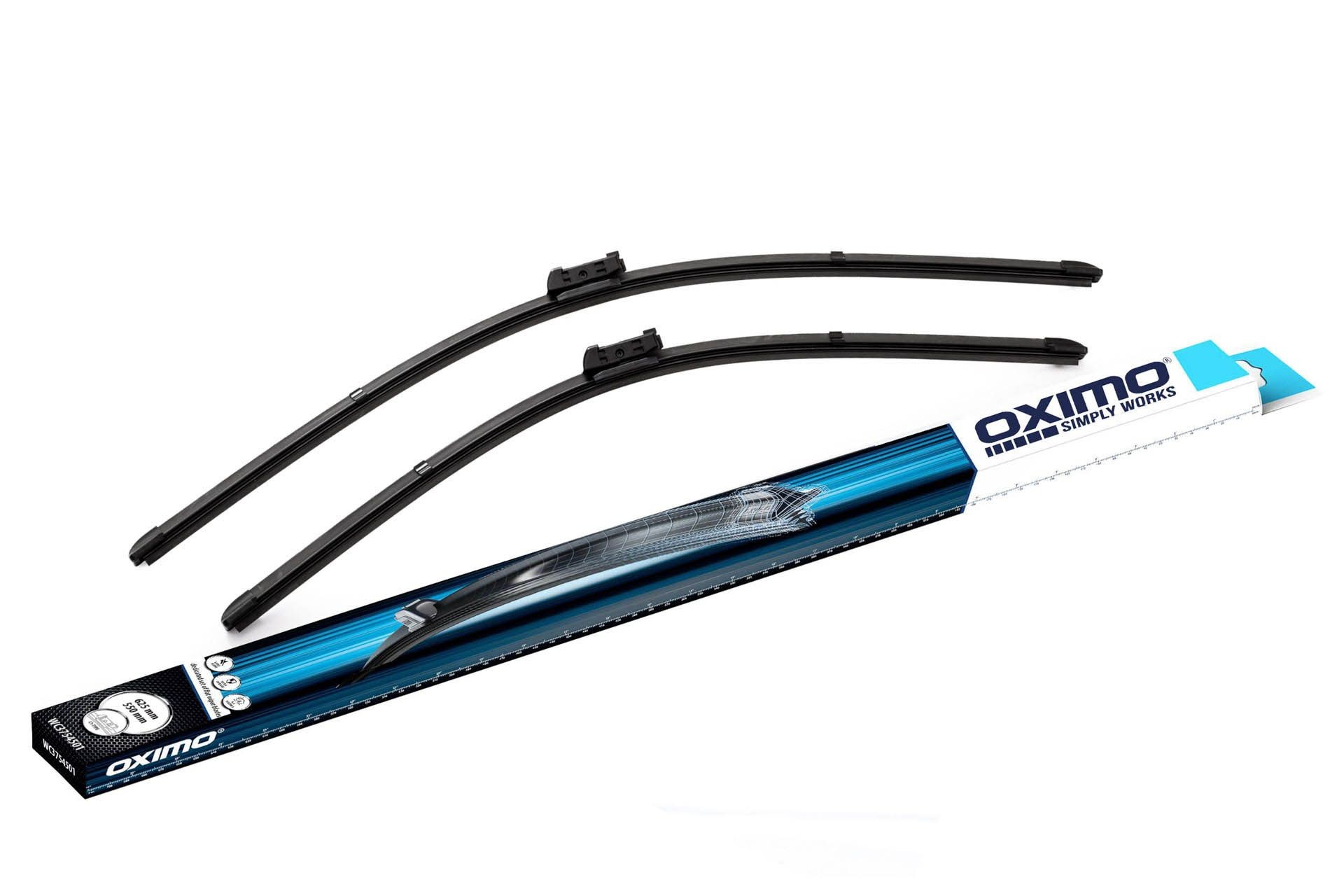 OXIMO WC3754501 Wiper blade SIMPLY WORKS Front, 550mm, Bracket wiper blade-image-22935741