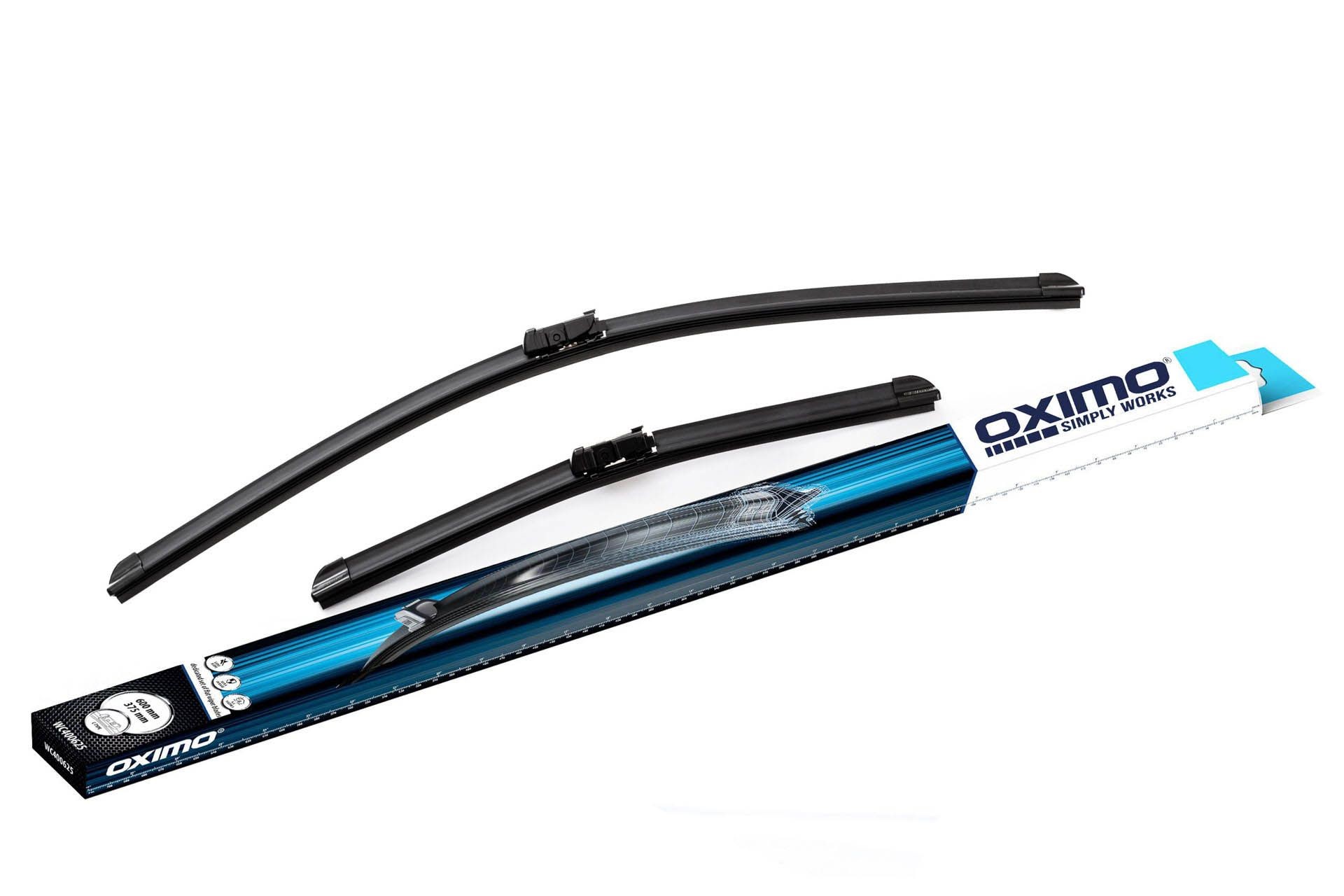 OXIMO WC400625 Wiper blade SIMPLY WORKS Front, 375mm, Bracket wiper blade-image-22935742