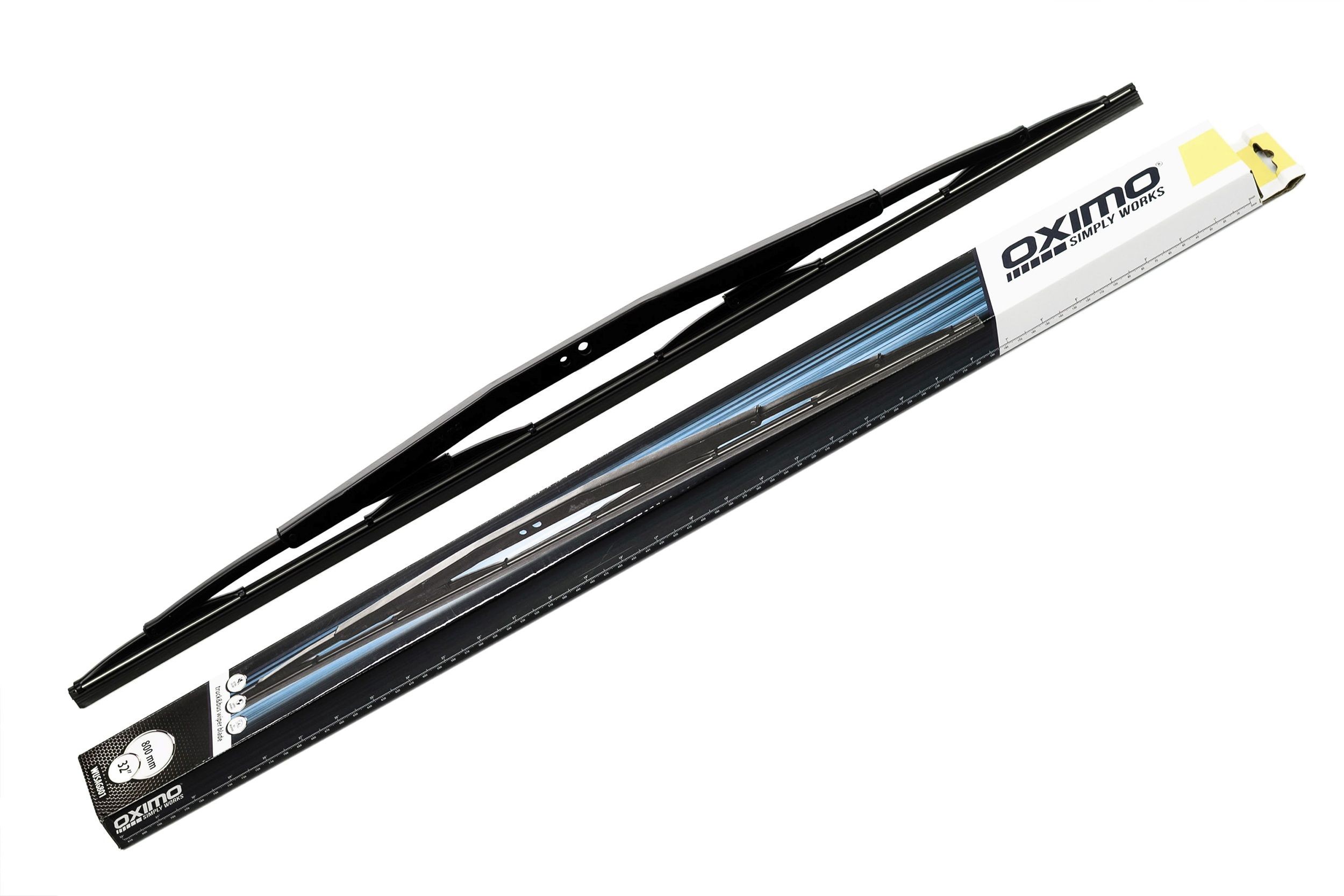 OXIMO WUSAG801 Wiper blade SIMPLY WORKS FS, BS, 800mm, Bracket wiper blade-image-22935763