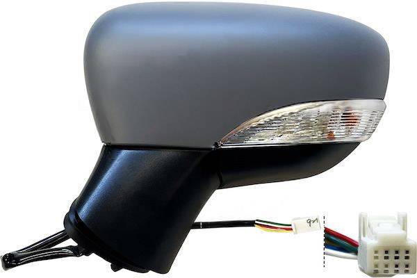 MAX MNS138-L Specchietti retrovisori Sx, per regolazione elettrica specchio, con la prima mano