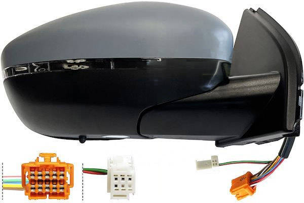MAX MPG124-R Specchietti retrovisori Dx, con sensore temperatura, con la prima mano