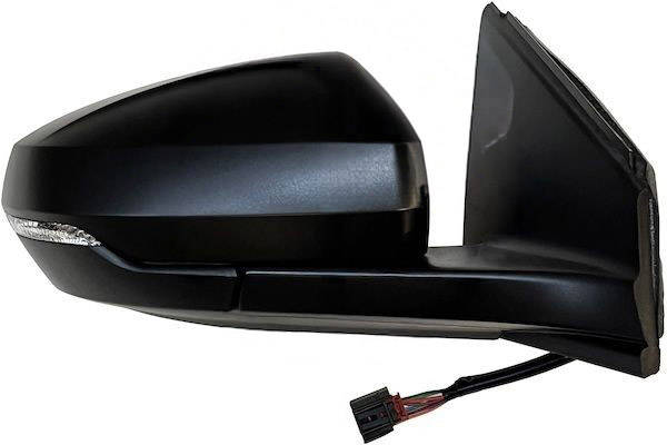 MAX MVW237-R Specchietti retrovisori Dx, per regolazione elettrica specchio, nero opaco
