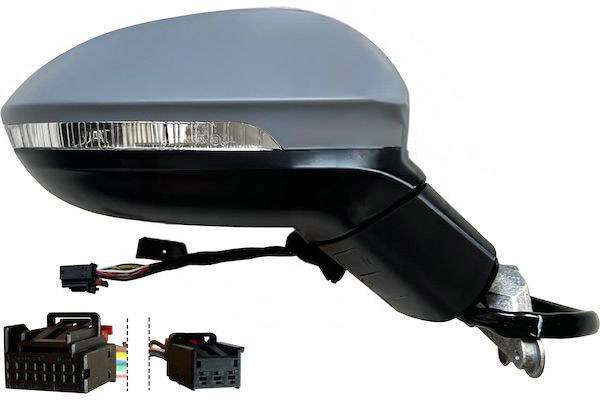 MAX MVW253-R Specchietti retrovisori Dx, convesso, con la prima mano