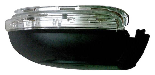 MAX MVW603-R Copertura, Specchio esterno Dx, con lampeggiatore (LED), nero opaco