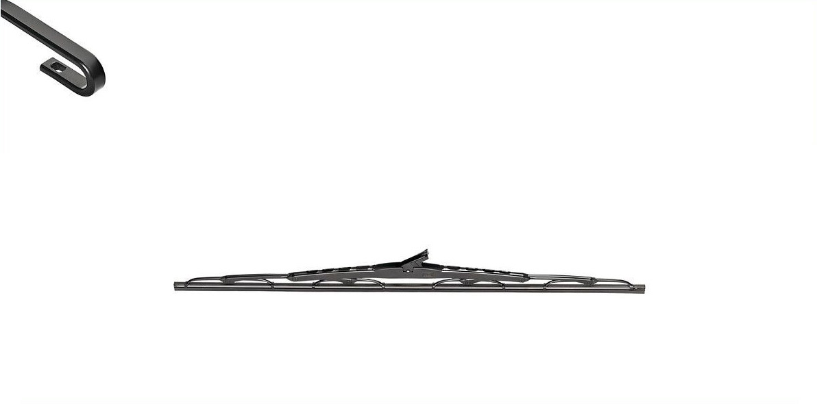 SWF 116138 Wiper blade DAS ORIGINAL SINGLE Driver side, 350mm, with pre-mounted adaptor-image-23136479