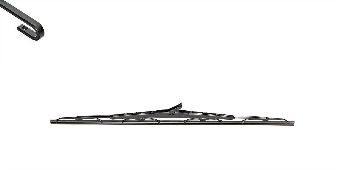 SWF 116150 Wiper blade DAS ORIGINAL SINGLE Driver side, 425mm, with pre-mounted adaptor-image-23136482