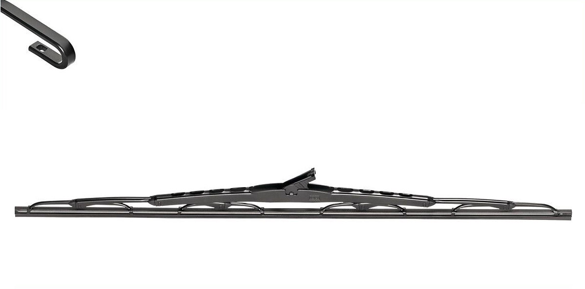 SWF 116199 Wiper blade DAS ORIGINAL SINGLE Driver side, 650mm, with pre-mounted adaptor-image-23136498