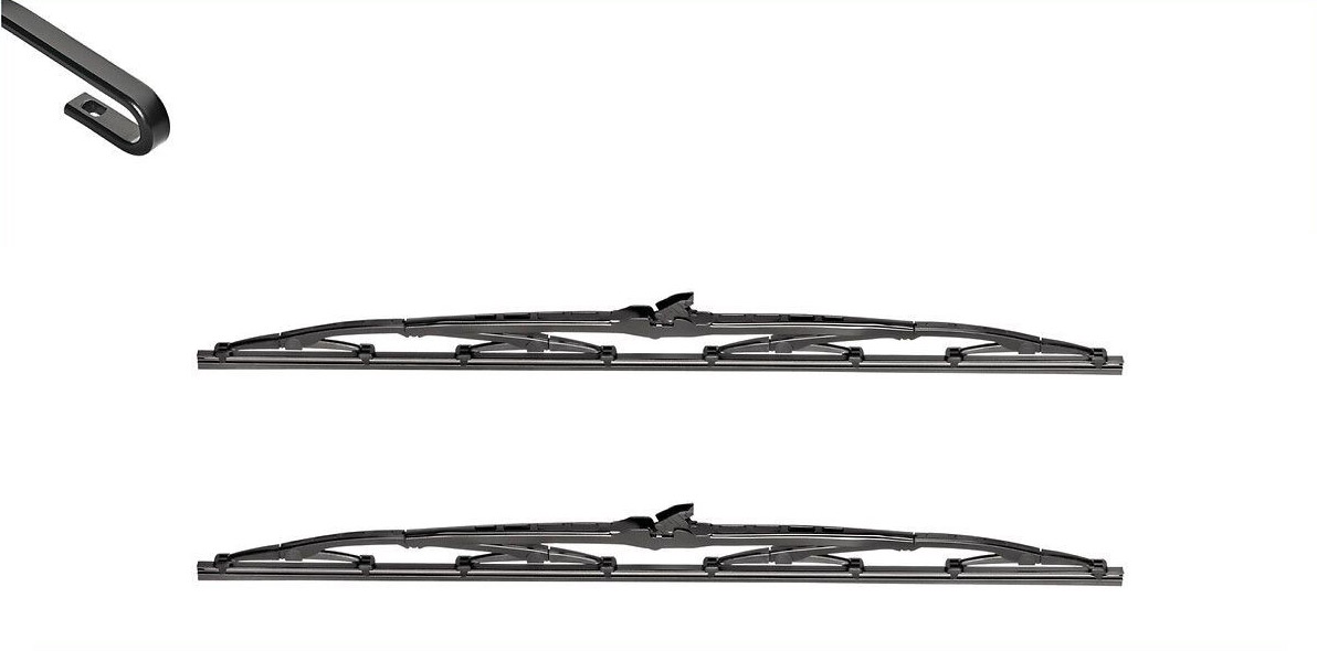 SWF 116303 Scheibenwischer DAS ORIGINAL SET vorne, 480mm, Bügelwischblatt