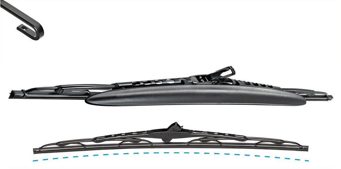 SWF 116323 Scheibenwischer DAS ORIGINAL SET vorne, 550mm, Bügelwischblatt