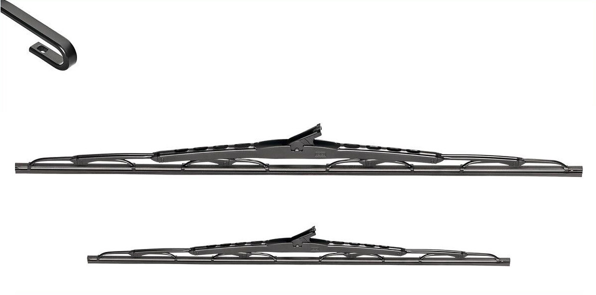 SWF 116328 Scheibenwischer DAS ORIGINAL SET vorne, 550mm, Bügelwischblatt, mit Leitung