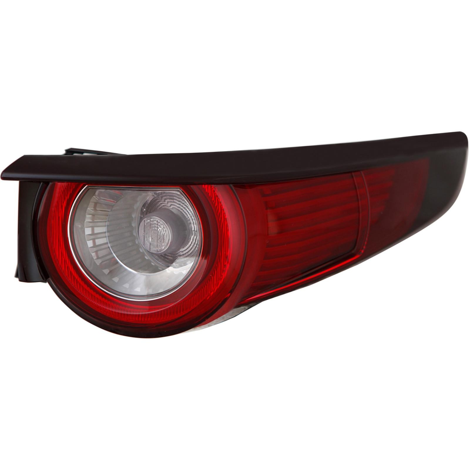 Side view of DIEDERICHS 5621491 Rear light Left, Outer section, LED