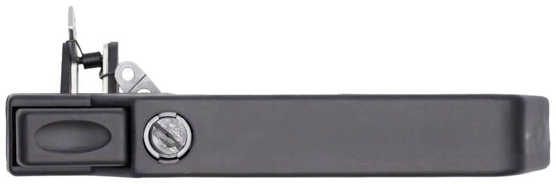 PRASCO LR1008001 Maniglia Apriporta anteriore Dx, nero, con foro per chiave