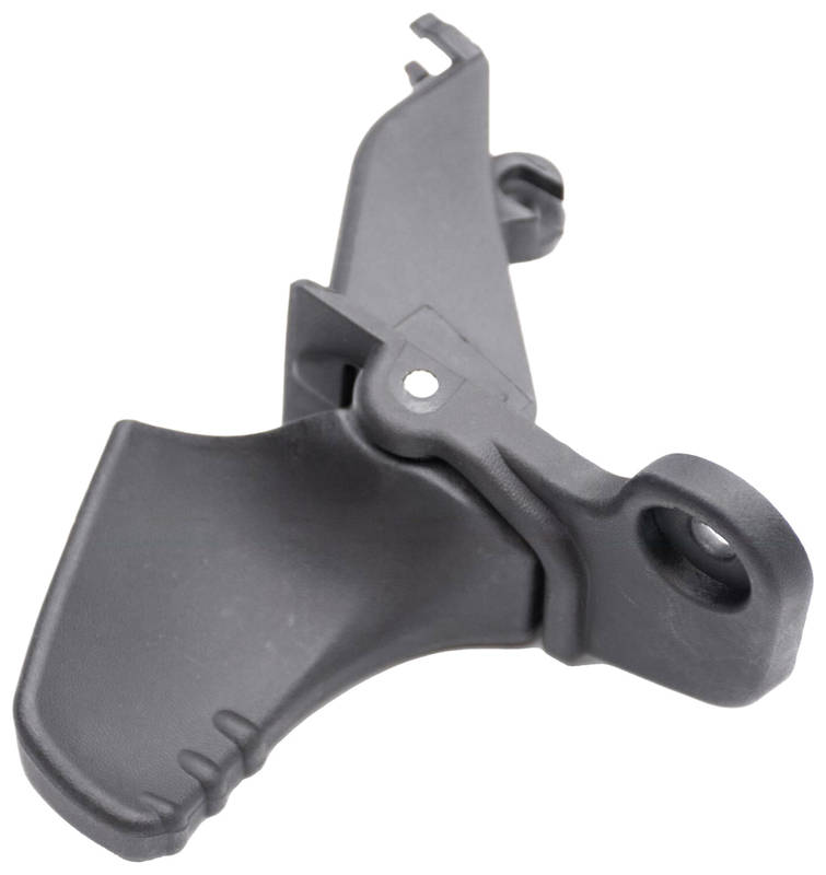 PRASCO RN3068001 Maniglia Apriporta anteriore Dx, nero