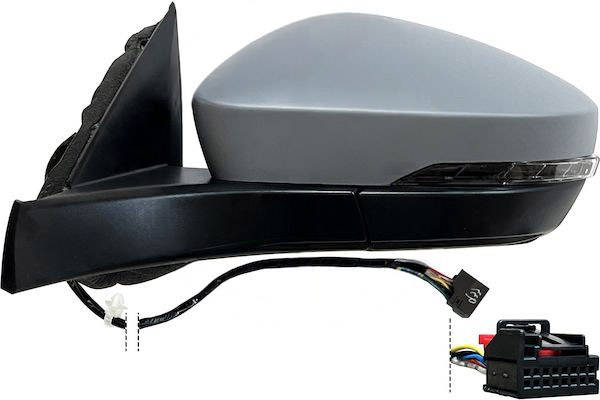 MAX MVW242-L Specchietti retrovisori Sx, per regolazione elettrica specchio, con la prima mano