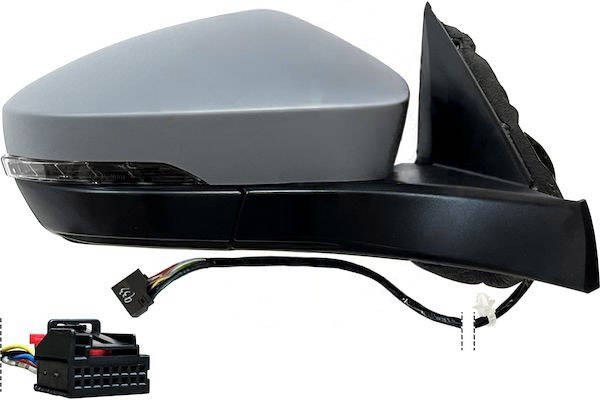 MAX MVW242-R Specchietti retrovisori Dx, convesso, con la prima mano
