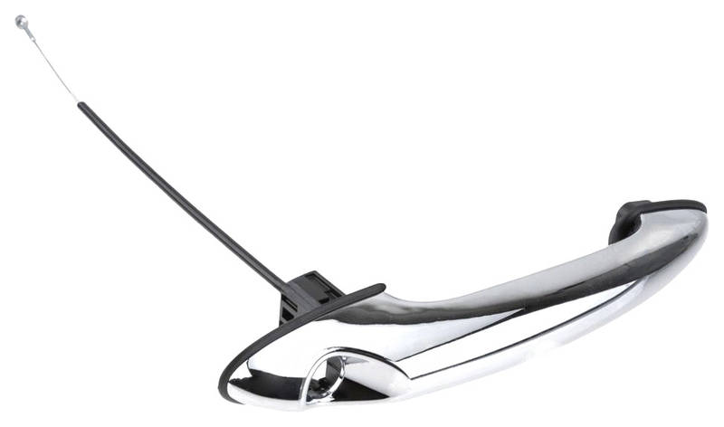 NTY EZC-BM-369 Door Handle outer, Chromed, with key hole-image-23374024